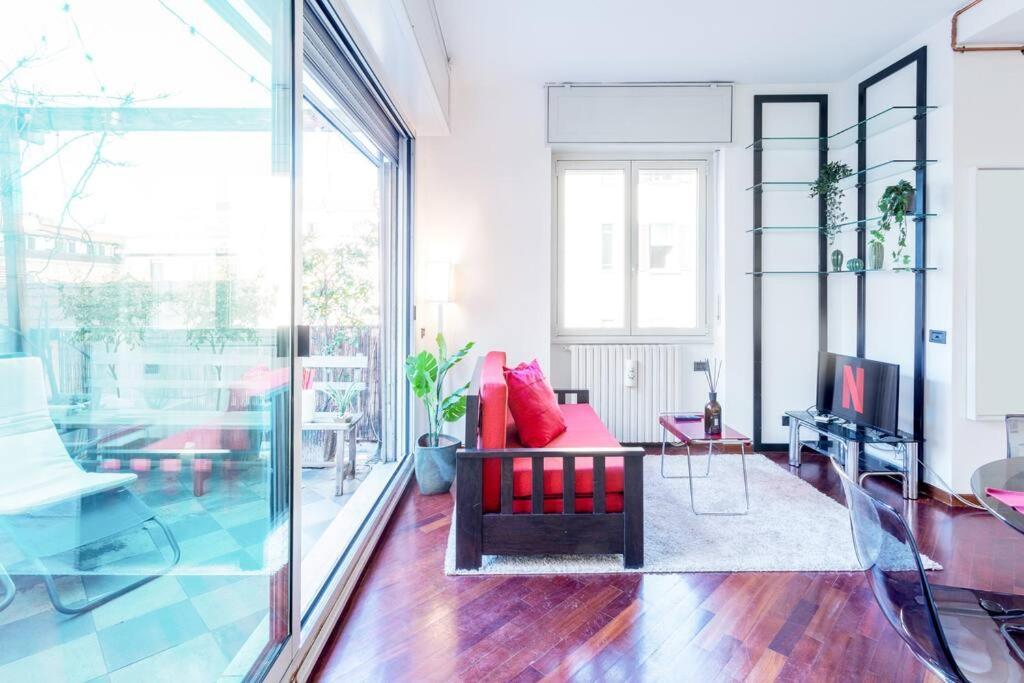 דירות מילאנו Duomo 10 Min Luxury • Terrazzo • Wi-Fi • Netflix מראה חיצוני תמונה